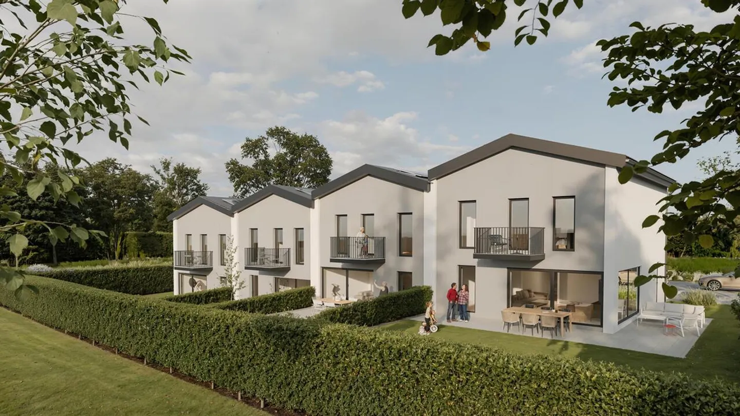 Villa contigua di Gletterens con 5.5 stanze e vista libera sulla campagna - Foto 1 di 8