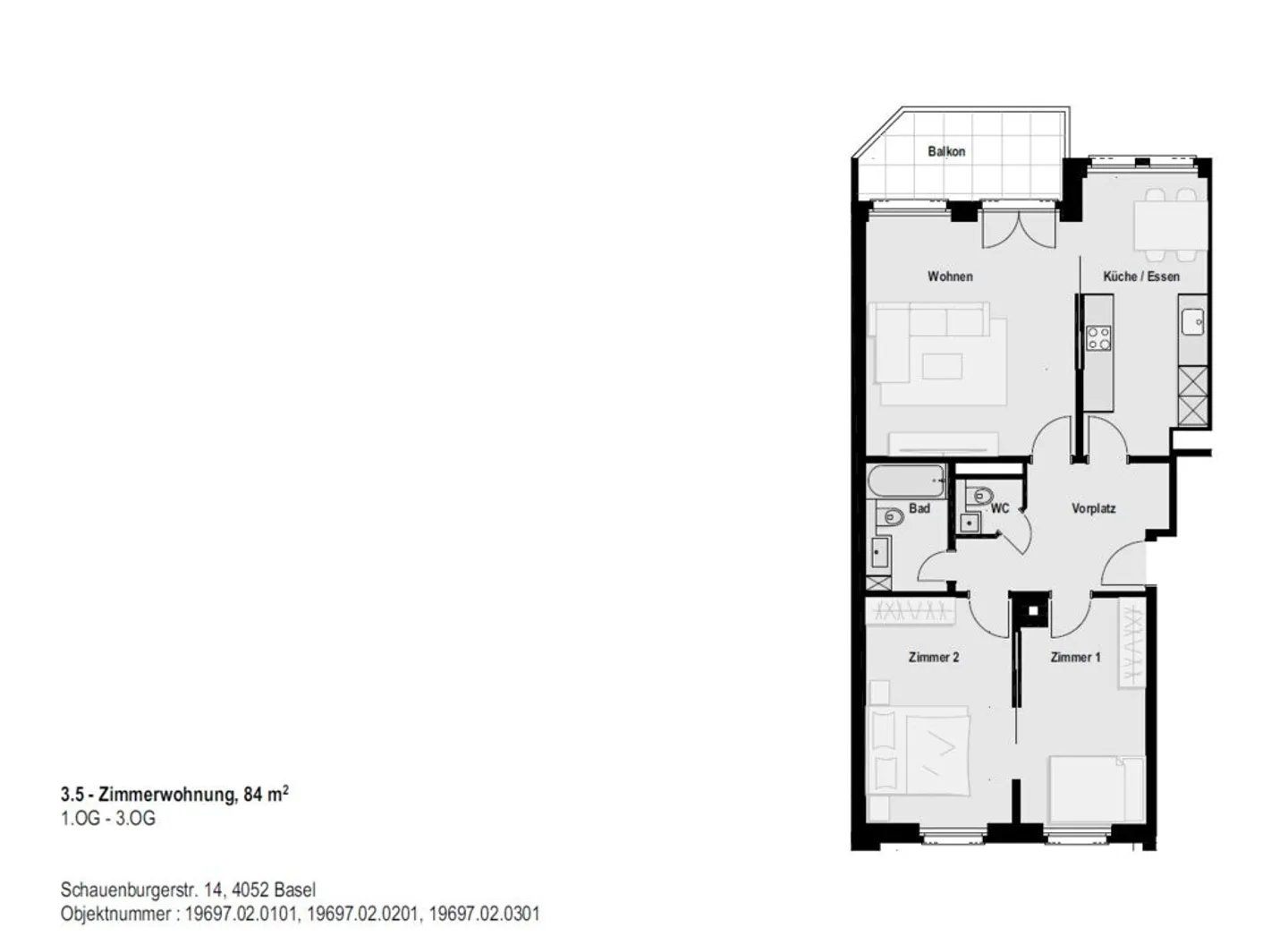 Appartement à louer - Photo 7 sur 7