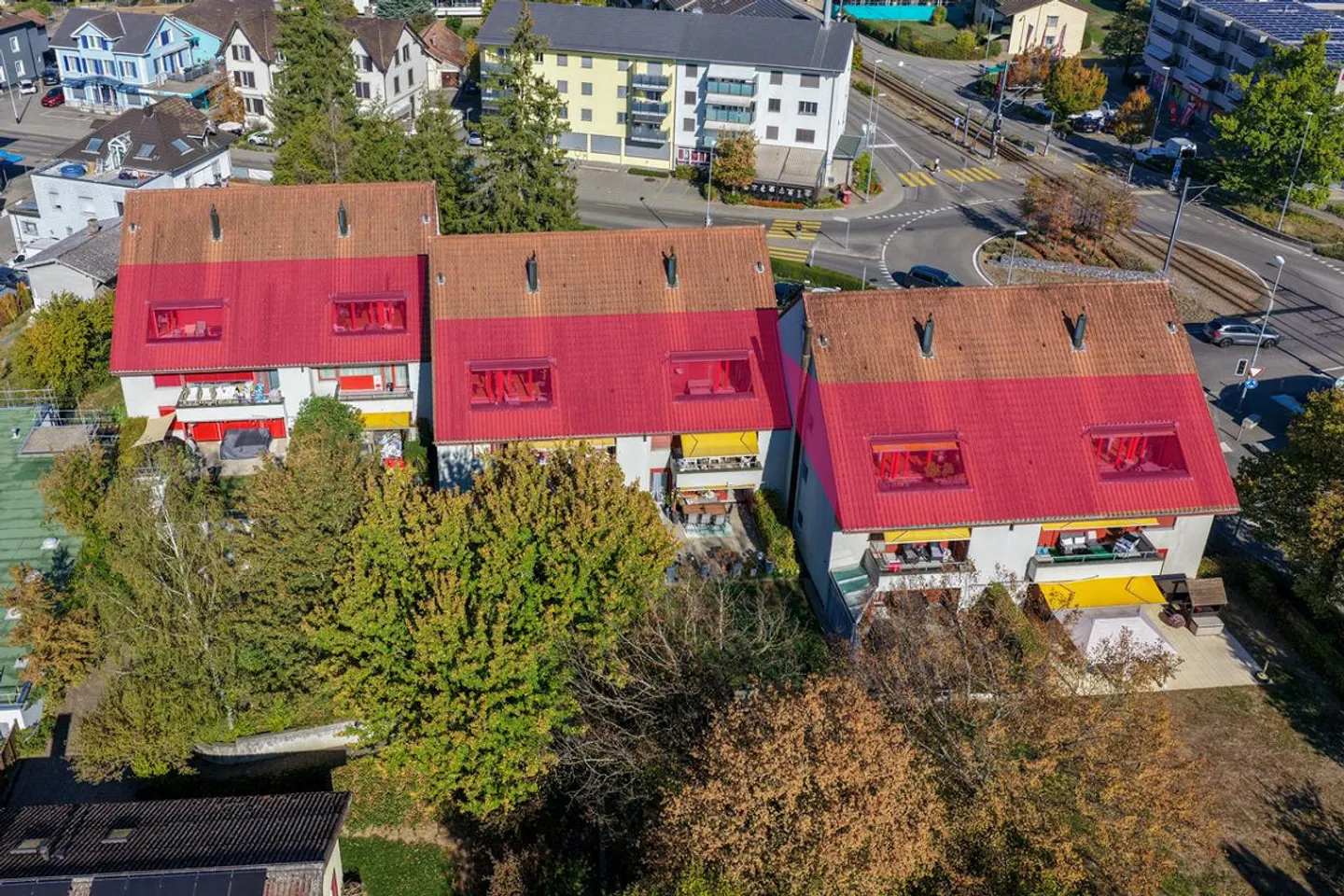 6 rented penthouse apartments as investment properties in optimal location in Buchs - Photo 1 of 13