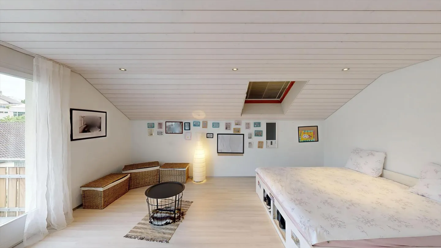 Schöne 5,5-Zimmer-Wohnung in Düdingen - Foto 5 von 9