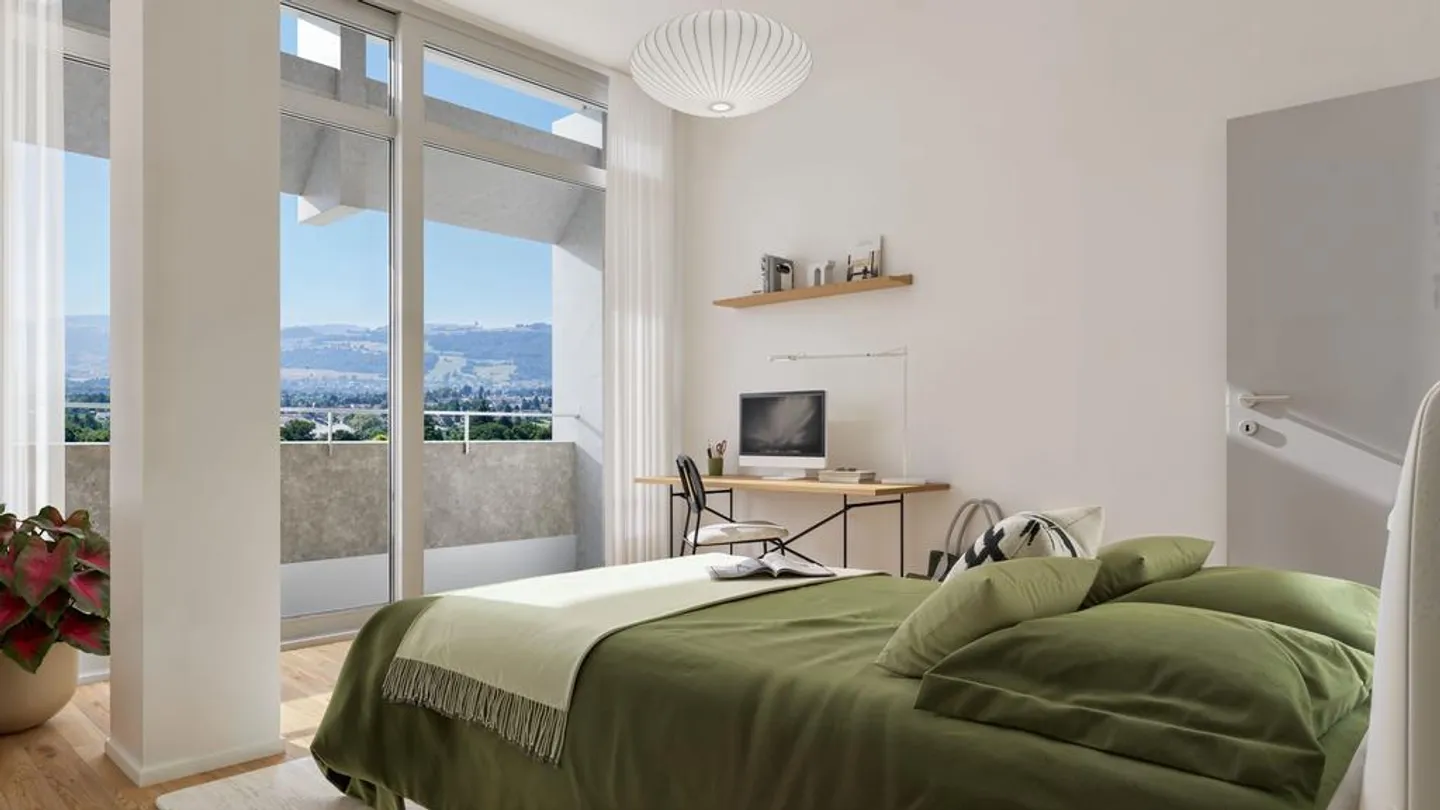 PREMIÈRE OCCUPATION - Vivre avec vue dans le Hochhuus de Berne - Photo 6 sur 10