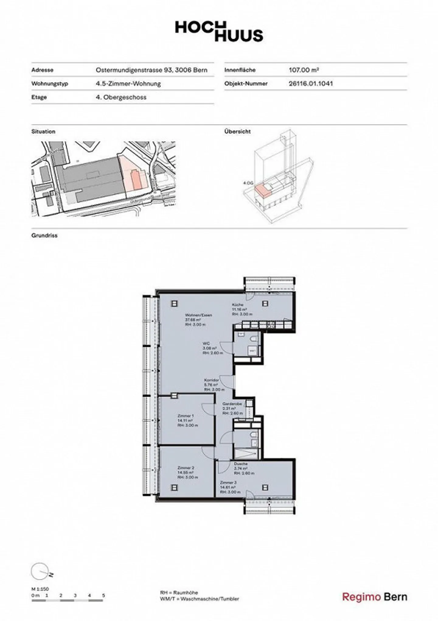 PREMIÈRE OCCUPATION - Vivre avec vue dans le Hochhuus de Berne - Photo 9 sur 10