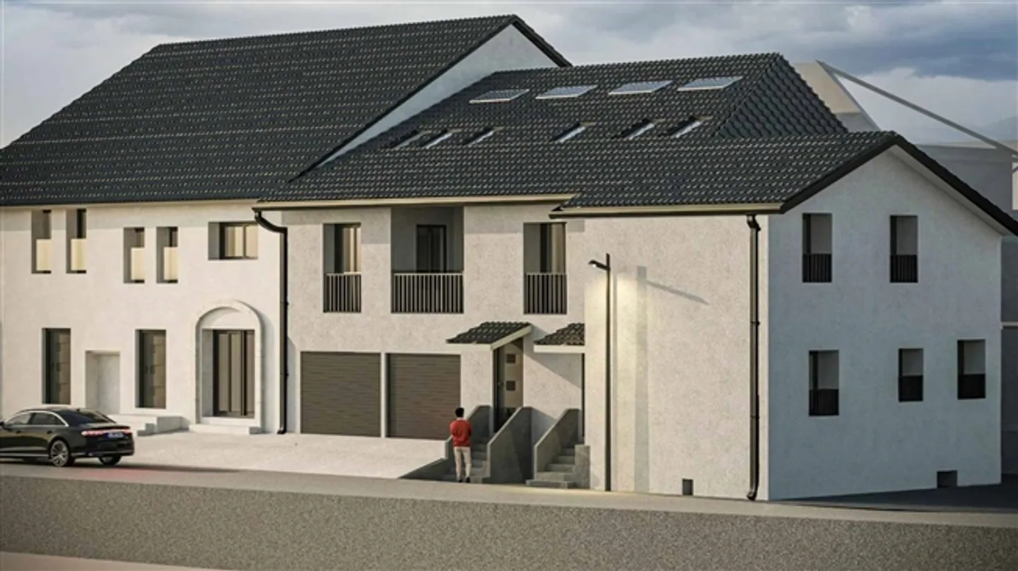 Adjacent Villa in Rural Surroundings High-Quality Renovation in Vuillerens - Photo 2 of 5