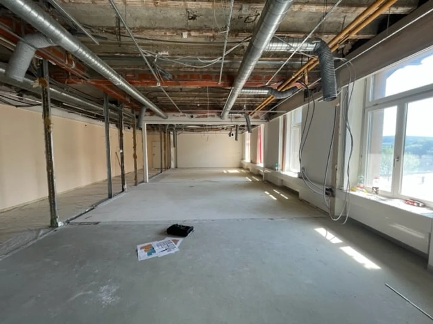 Loft de 3,5 pièces en état brut avec cave - Photo 4 sur 17