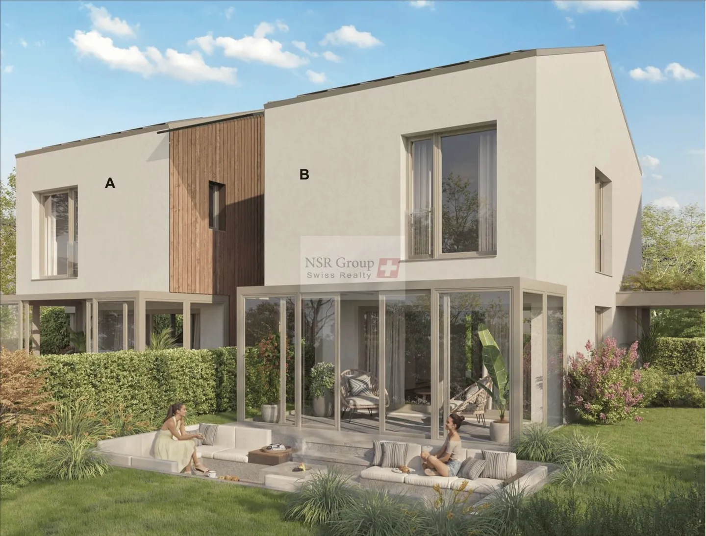 Moderne Villa mit Garten - Foto 5 von 9