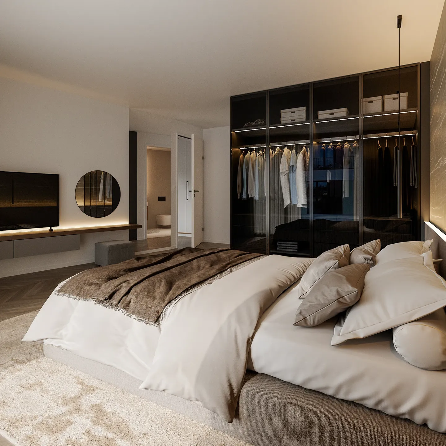 3.5-room new apartment with 65 m² garden area - Photo 7 of 8