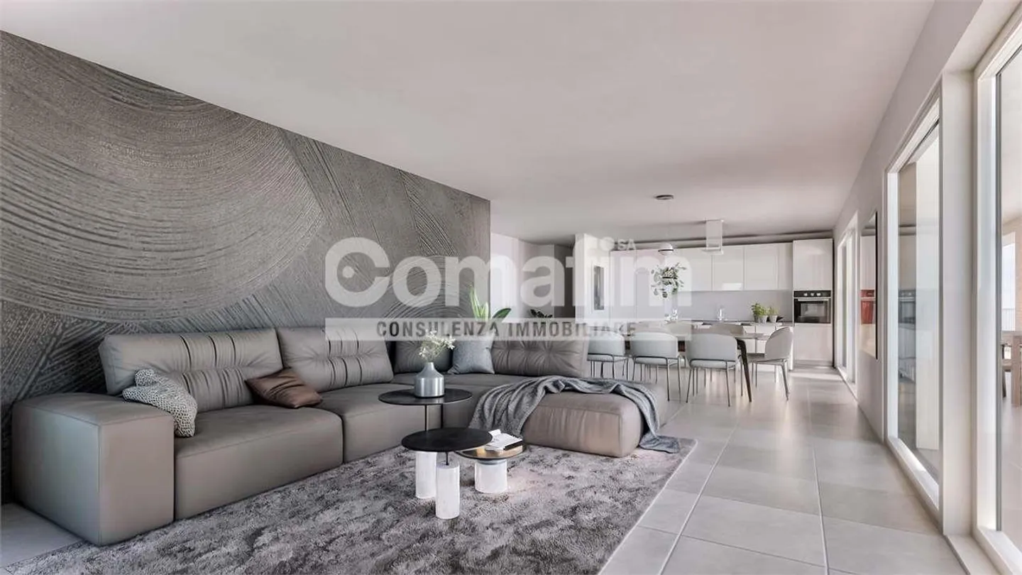 Elegante attico - Nuova Residenza - Agno - Foto 1 di 6