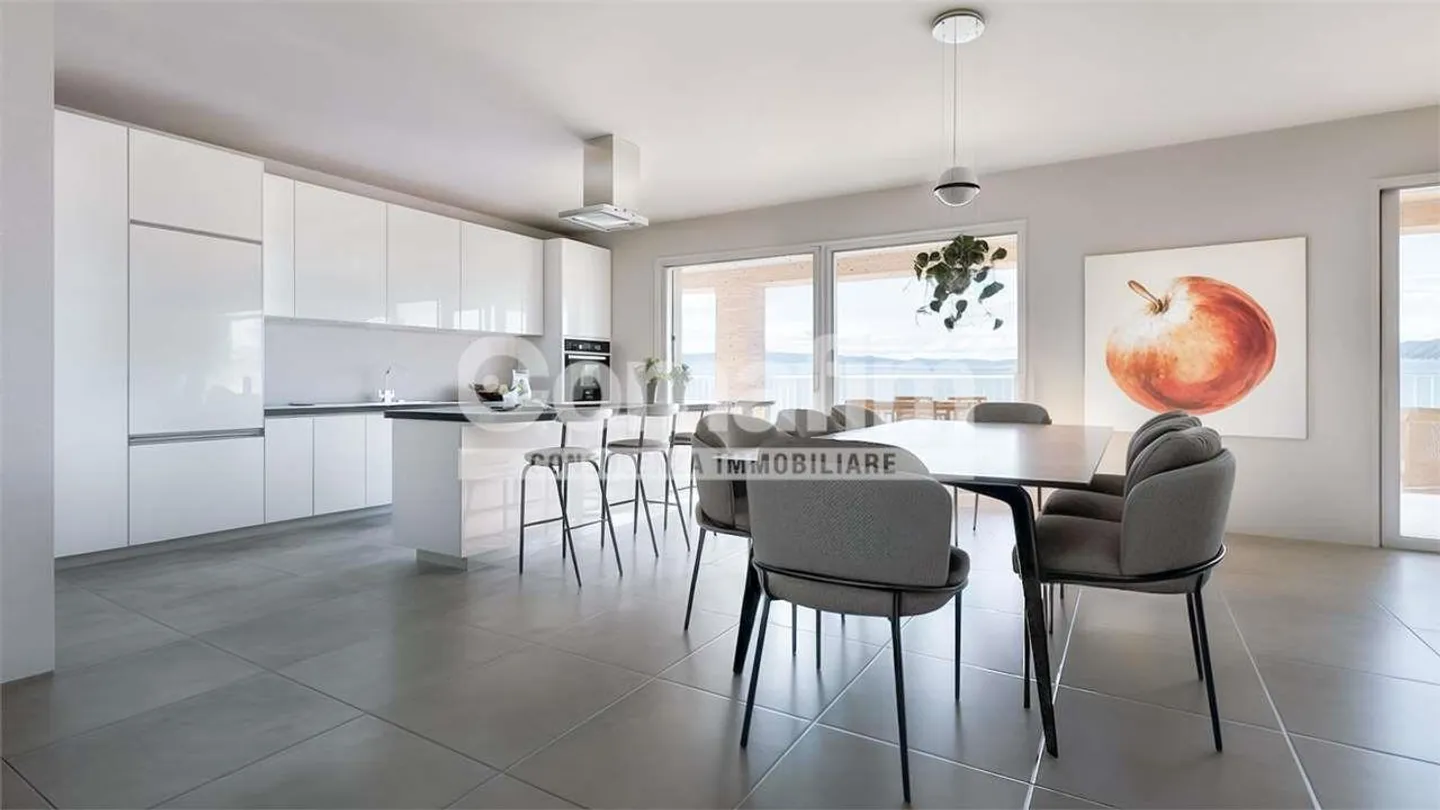 Elegante attico - Nuova Residenza - Agno - Foto 3 di 6