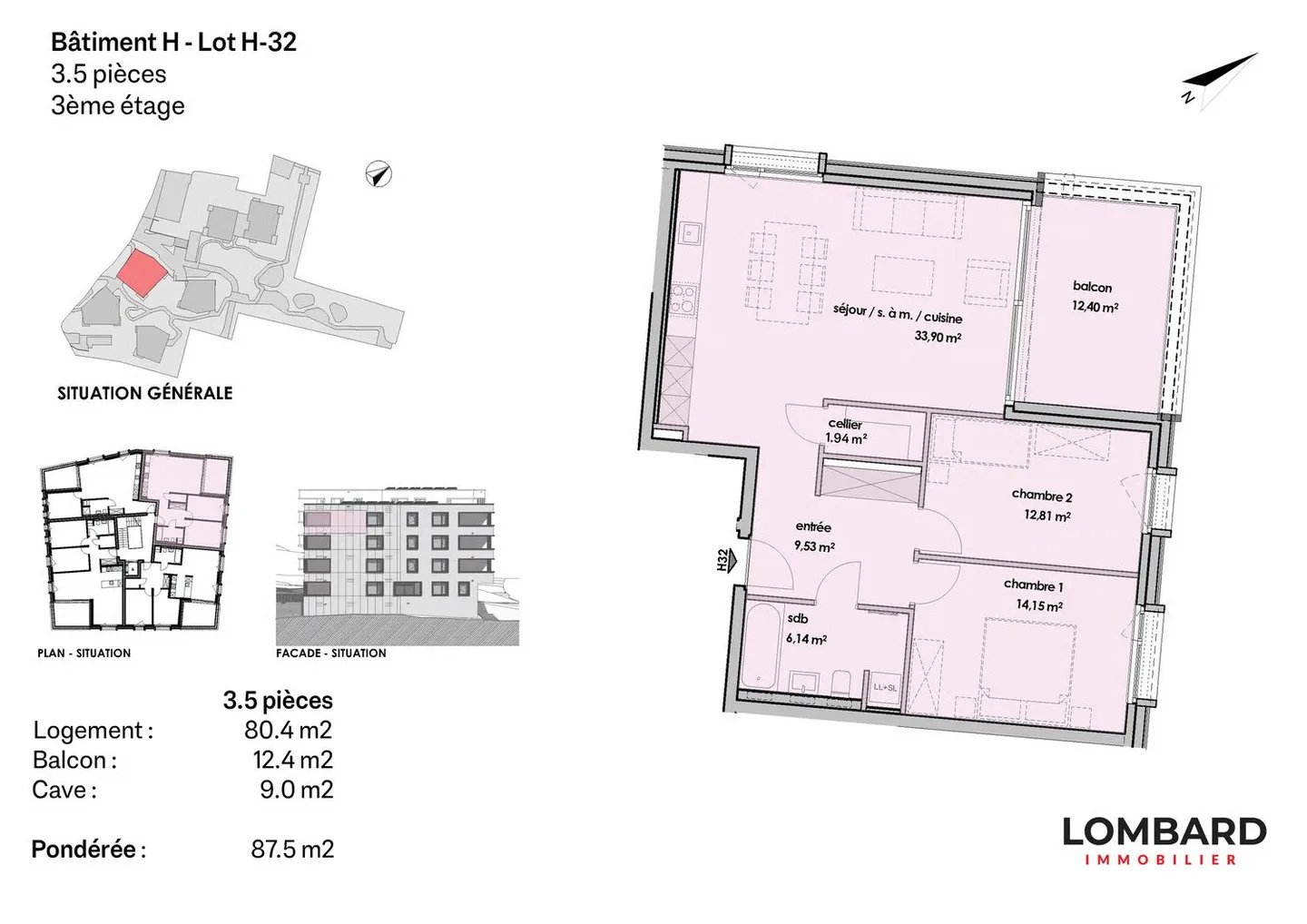 3.5-room penthouse on the 3rd floor - Photo 6 of 6