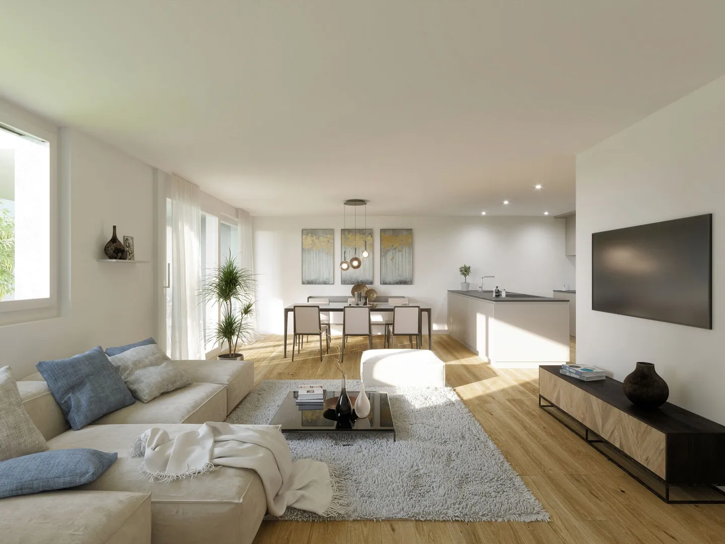 Modernes Apartment im Grünen - Foto 2 von 2