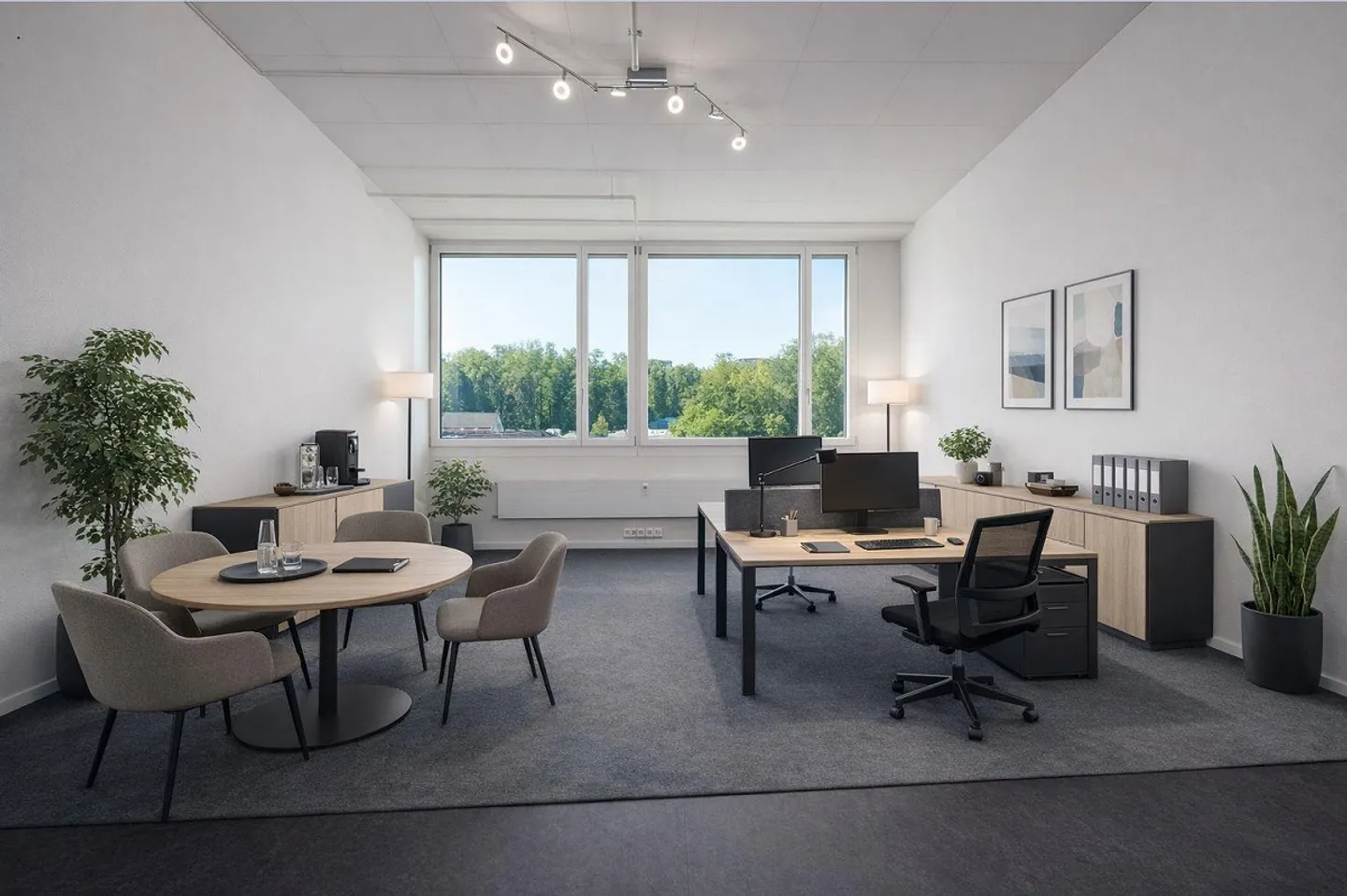 Espace pour idées : Bureau charmant avec 3 pièces - Photo 10 sur 11