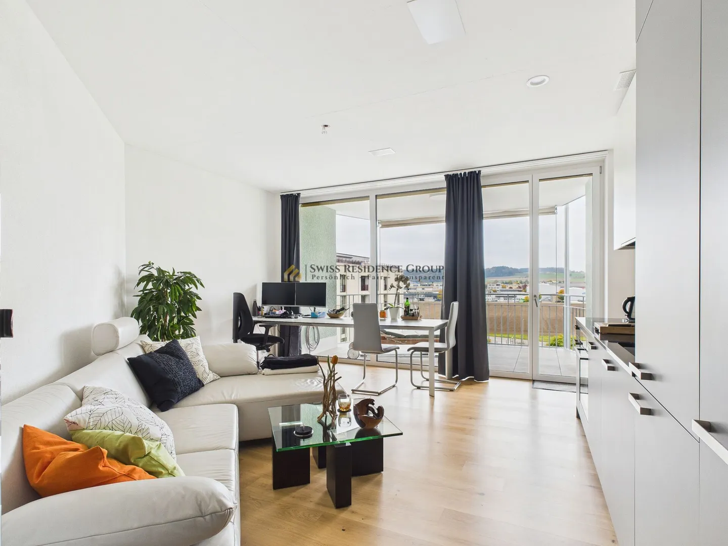 Neue 2-Zimmer-Wohnung in Winterthur- Hegi - Foto 2 von 8