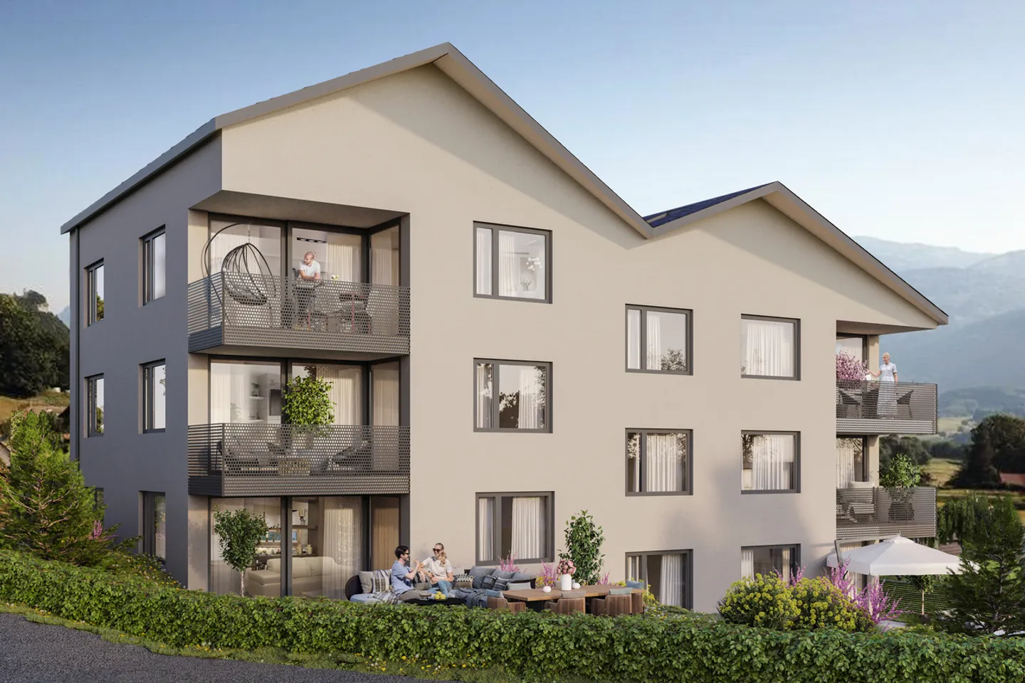 DUPLEX NELLA MANSARDA CON LOGGIA - VISTA PANORAMICA - IN ESCLUSIVA - Foto 1 di 10