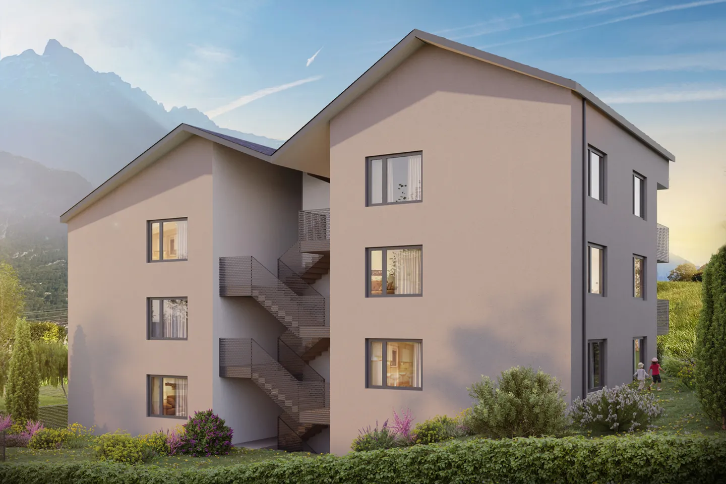 DUPLEX NELLA MANSARDA CON LOGGIA - VISTA PANORAMICA - IN ESCLUSIVA - Foto 4 di 10