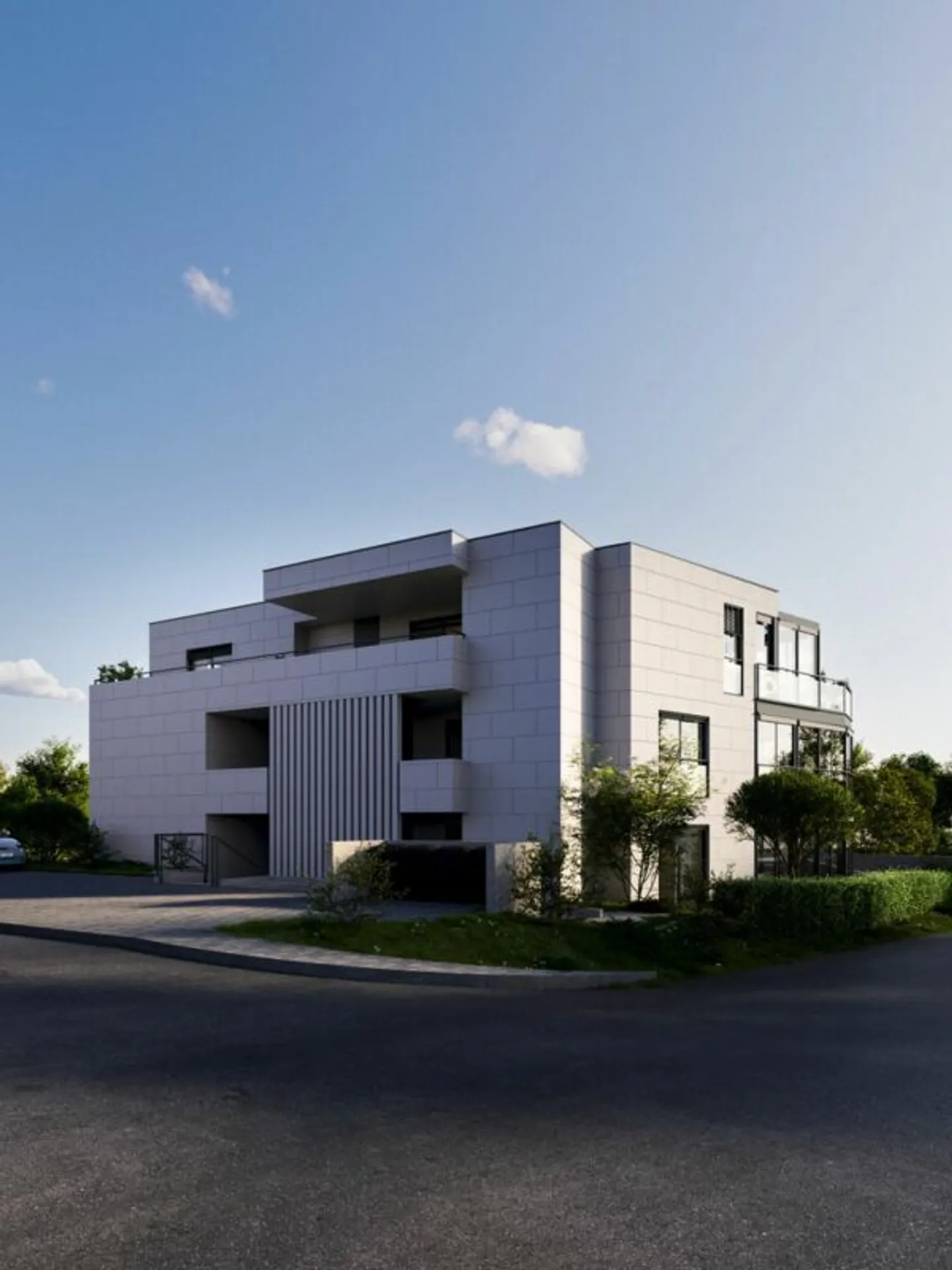 Grosszügig wohnen statt anonym leben. Boutique-Mehrfamilienhaus mit nur 5 Einheiten - viel Glas, viel Licht, viel Leben. - Foto 2 von 13