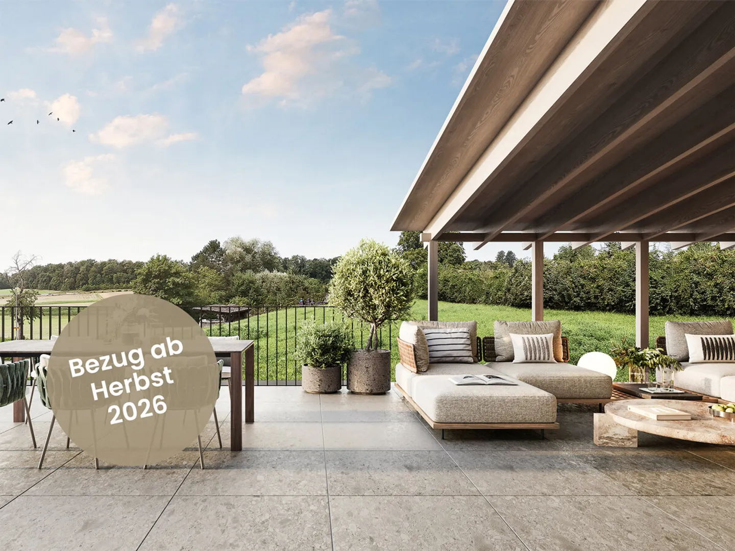 Nuovo progetto di costruzione AUREUM: appartamento 4-5 stanze con grande terrazza - Foto 1 di 6