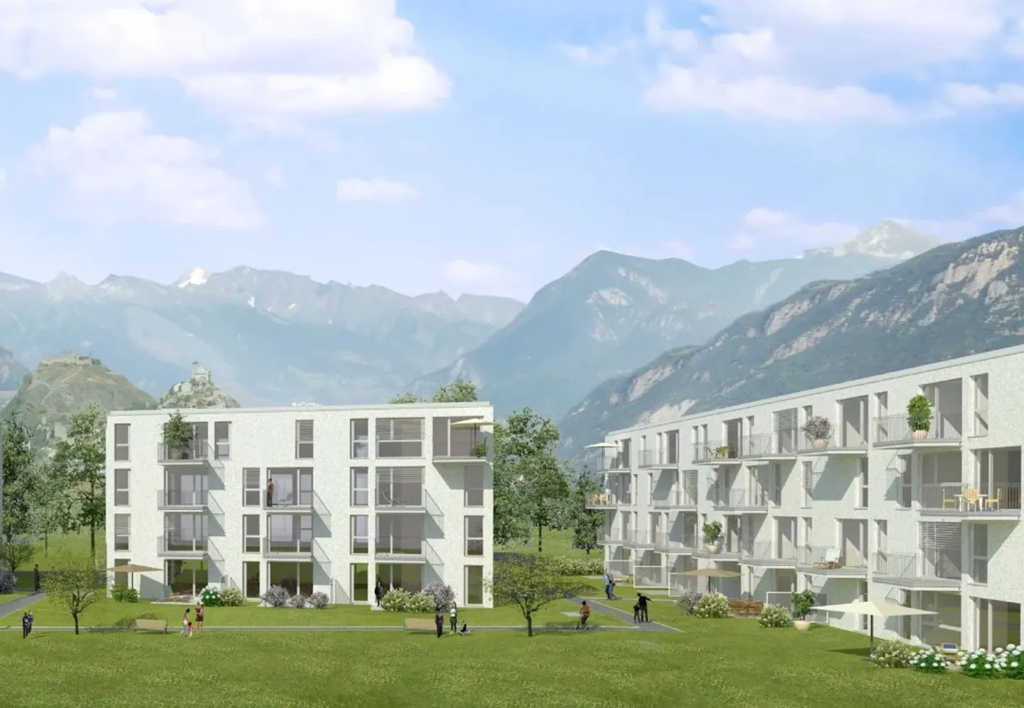 Appartement Charmant à Sion - Photo 1 sur 8