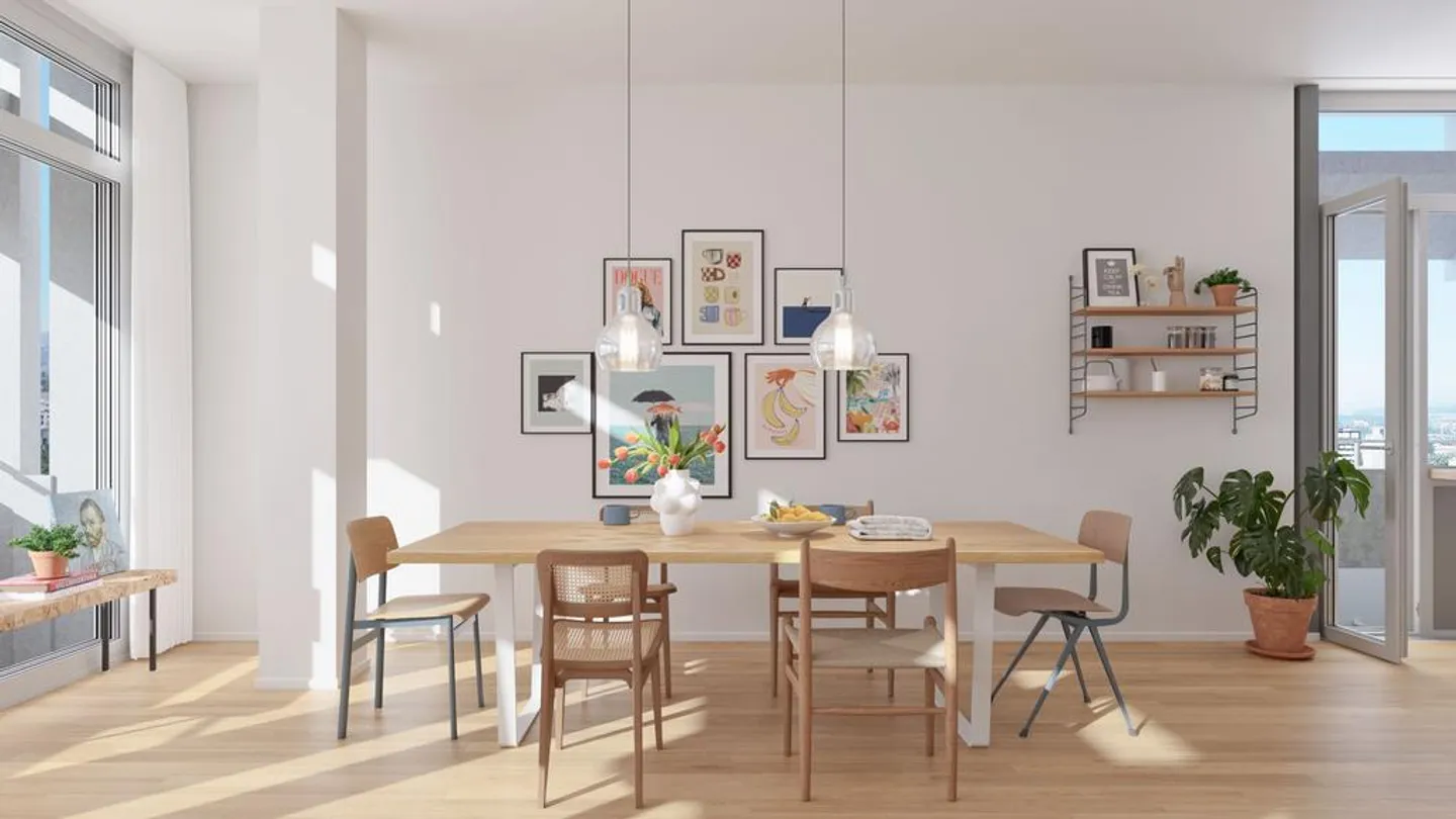 Modernes Apartment mit atemberaubendem Blick - Foto 3 von 7