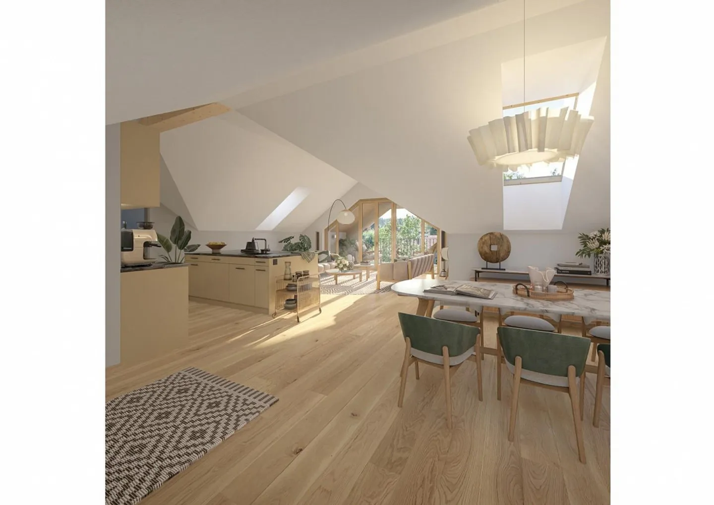 Appartamento di 3,5 stanze con sensazione di soffitta! - Foto 1 di 4