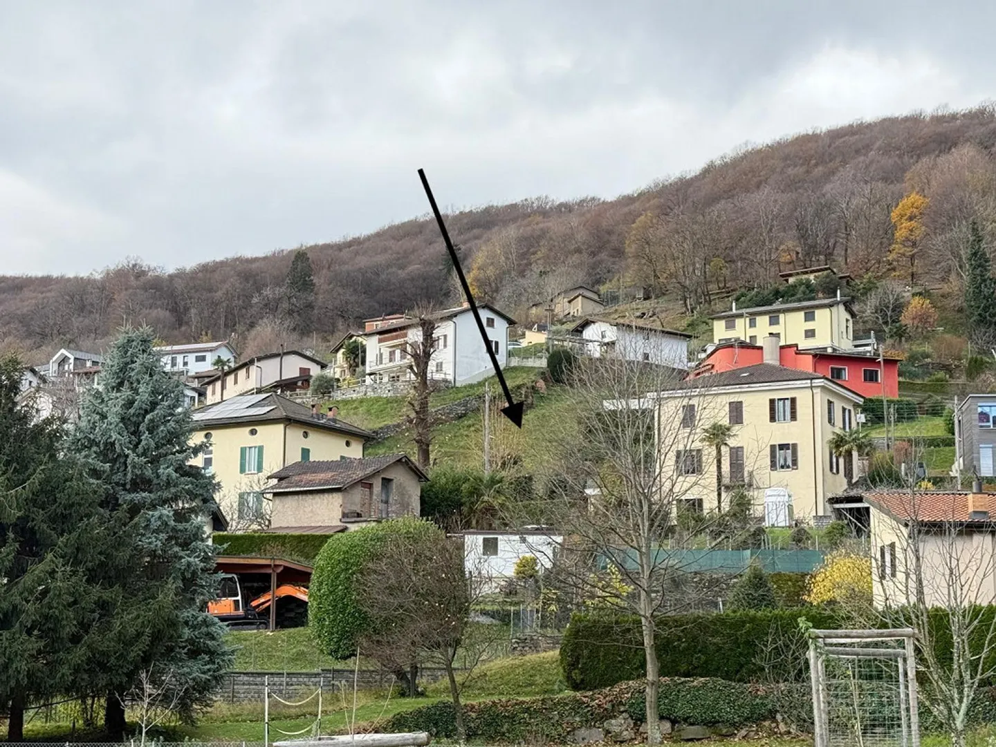 TERRENO EDIFICABILE DI CIRCA 510 MQ AD AROGNO IN VAL MARA - Foto 3 di 4