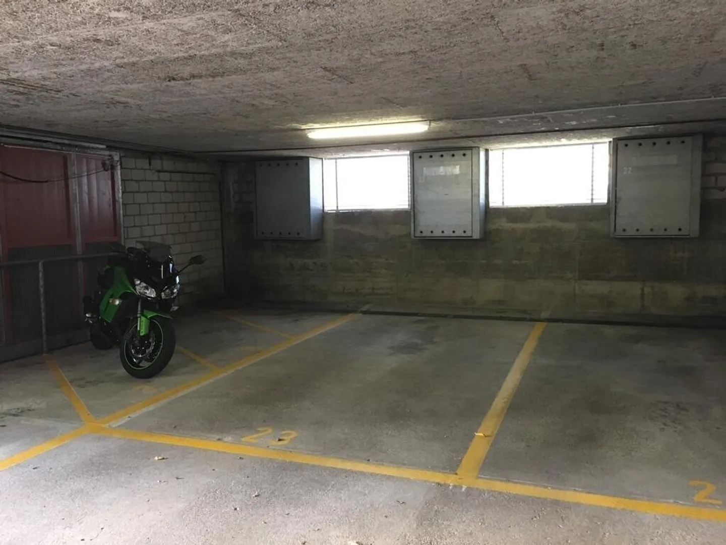 Motorrad-Einstellplatz in Langwiesen zu vermieten - Foto 2 von 2