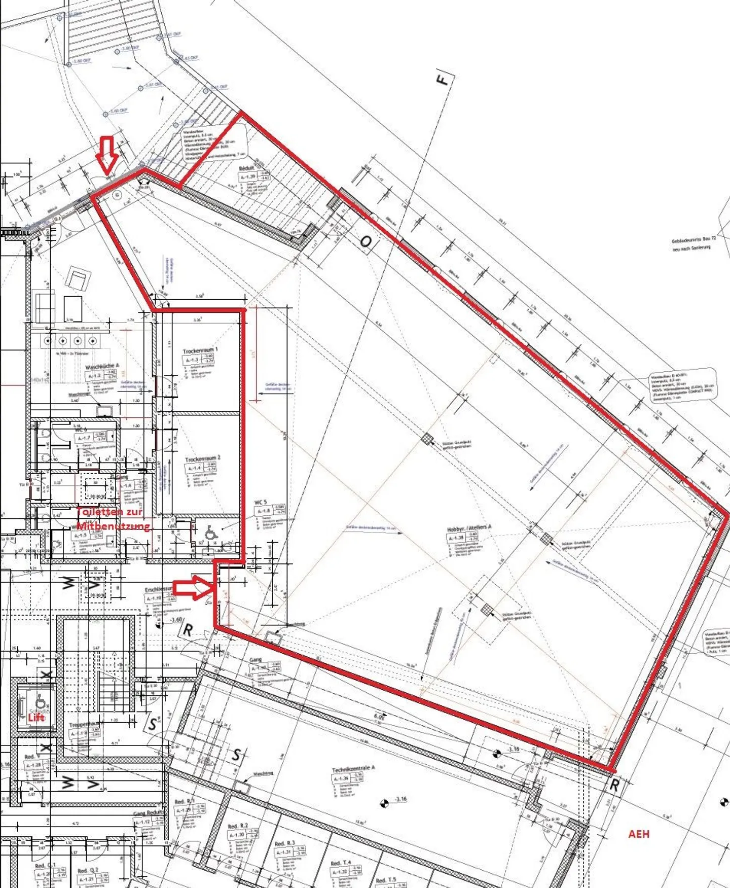 Ampia stanza con possibilità di utilizzo versatile - Foto 9 di 9