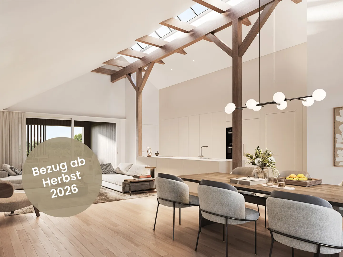 Progetto di nuova costruzione AUREUM - unica appartamento duplex di 4,5 stanze - Foto 1 di 6