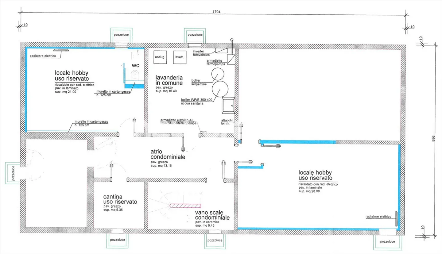 Agno, 4.5 Zimmer mit Terrasse, Garten, Jacuzzi, privatem Fitnessraum und Abstellraum - Foto 17 von 17