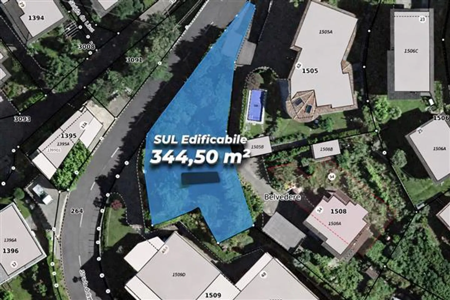 Lugano: Buildable land 4.5 rooms - Photo 1 of 3