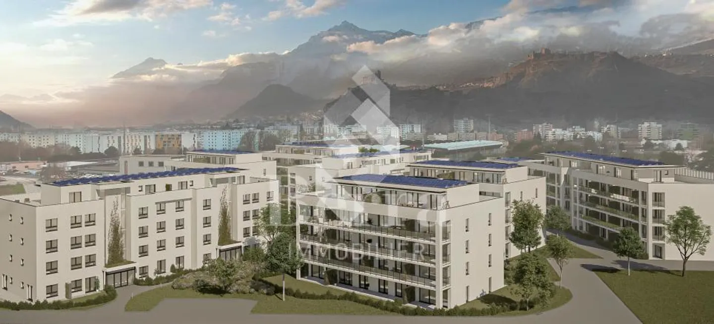 Grünparc Fase II: Quartiere Ecologico a Sion - Foto 2 di 11