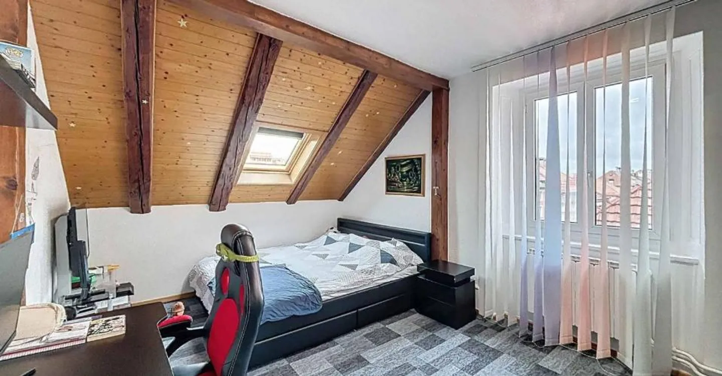 Charmante Wohnung in La Chaux-de-Fonds - Foto 10 von 12