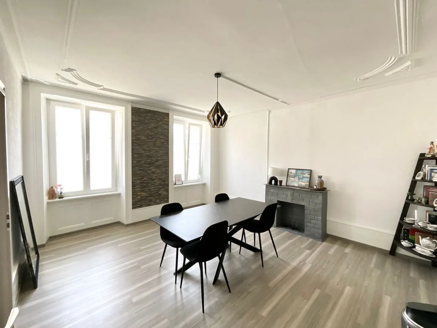 Charmante 4,5-Zimmer-Wohnung mit Charakter im Erdgeschoss - Foto 6 von 10
