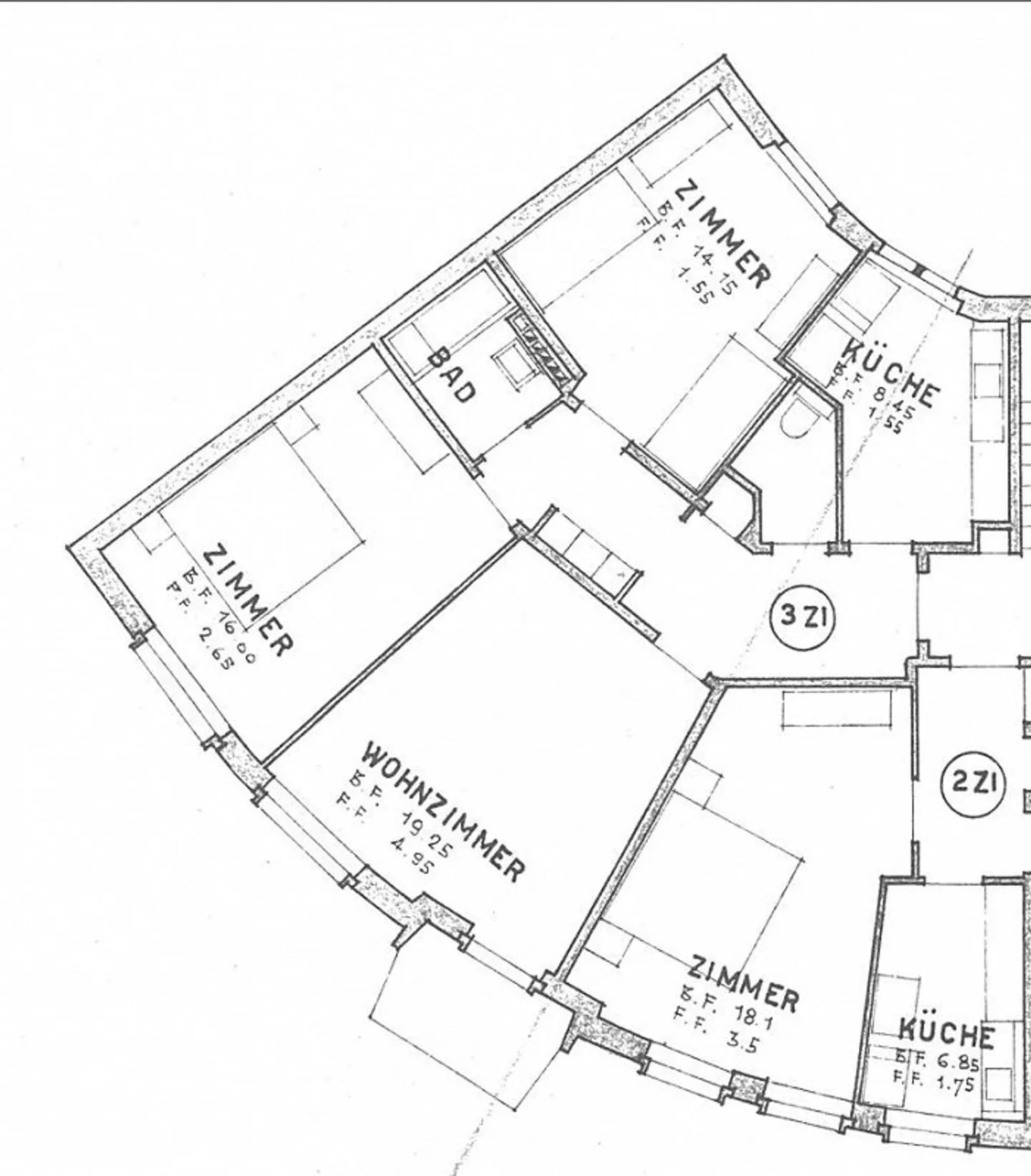 Charmante Wohnung in Baden - Foto 8 von 9