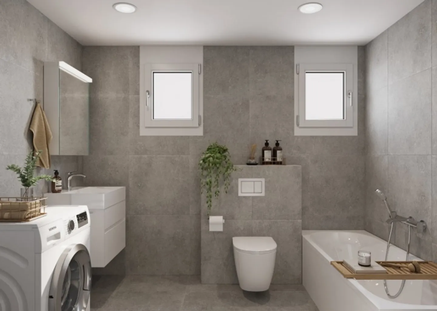 Unique 3.5-room apartment with balcony - Photo 7 of 8