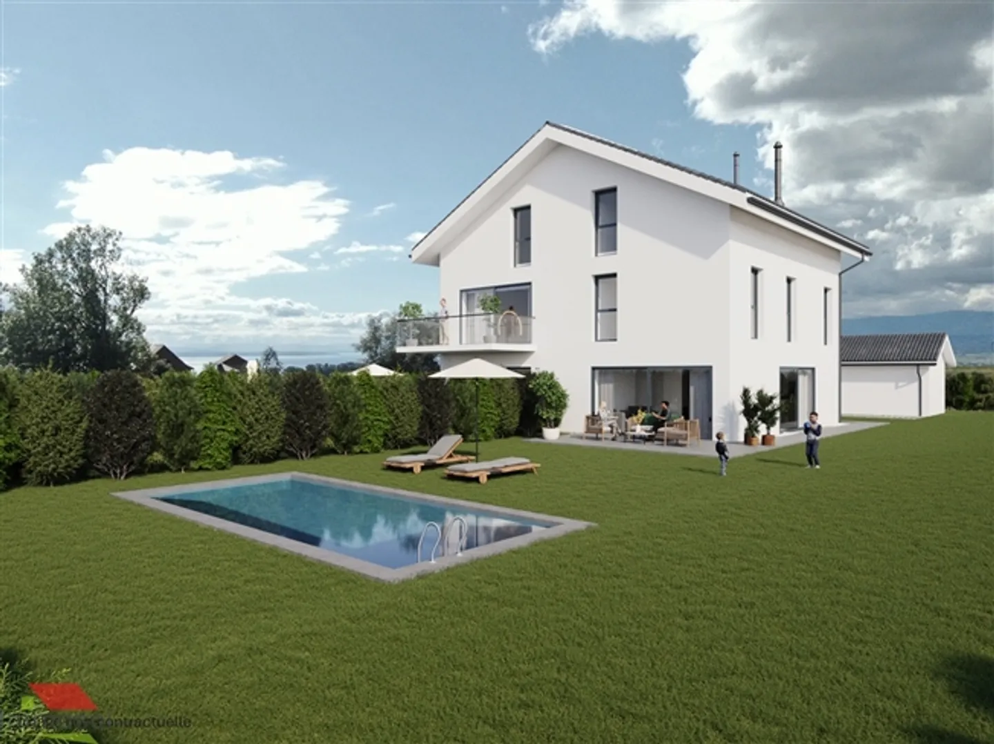 Le Mont - New 5.5 Room Apartment with Garden - Photo 1 of 4