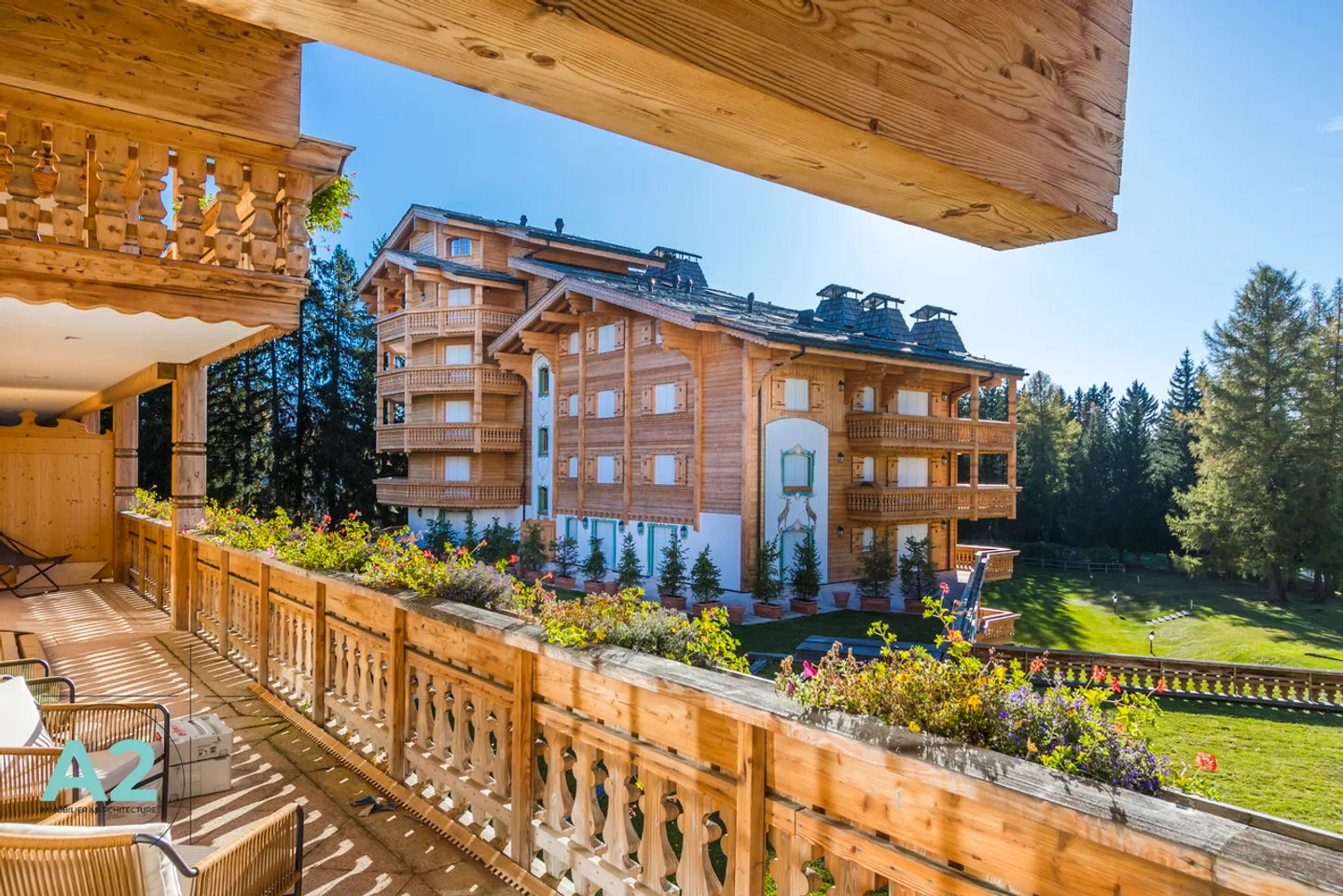 In affitto settimanale: Appartamento eccezionale nel centro di Crans - Foto 3 di 24