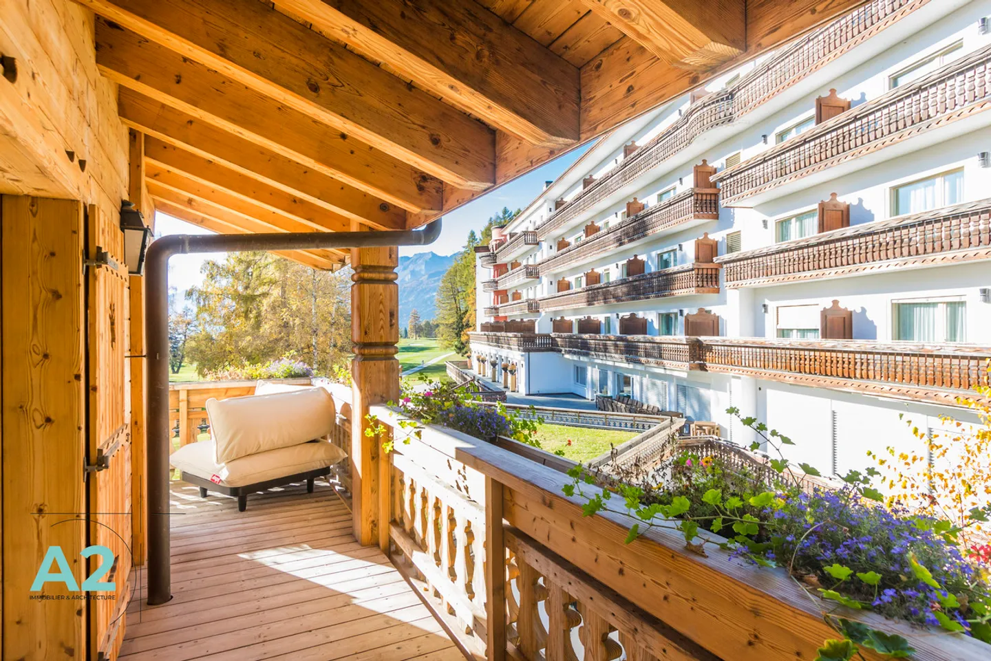 In affitto settimanale: Appartamento eccezionale nel centro di Crans - Foto 8 di 24