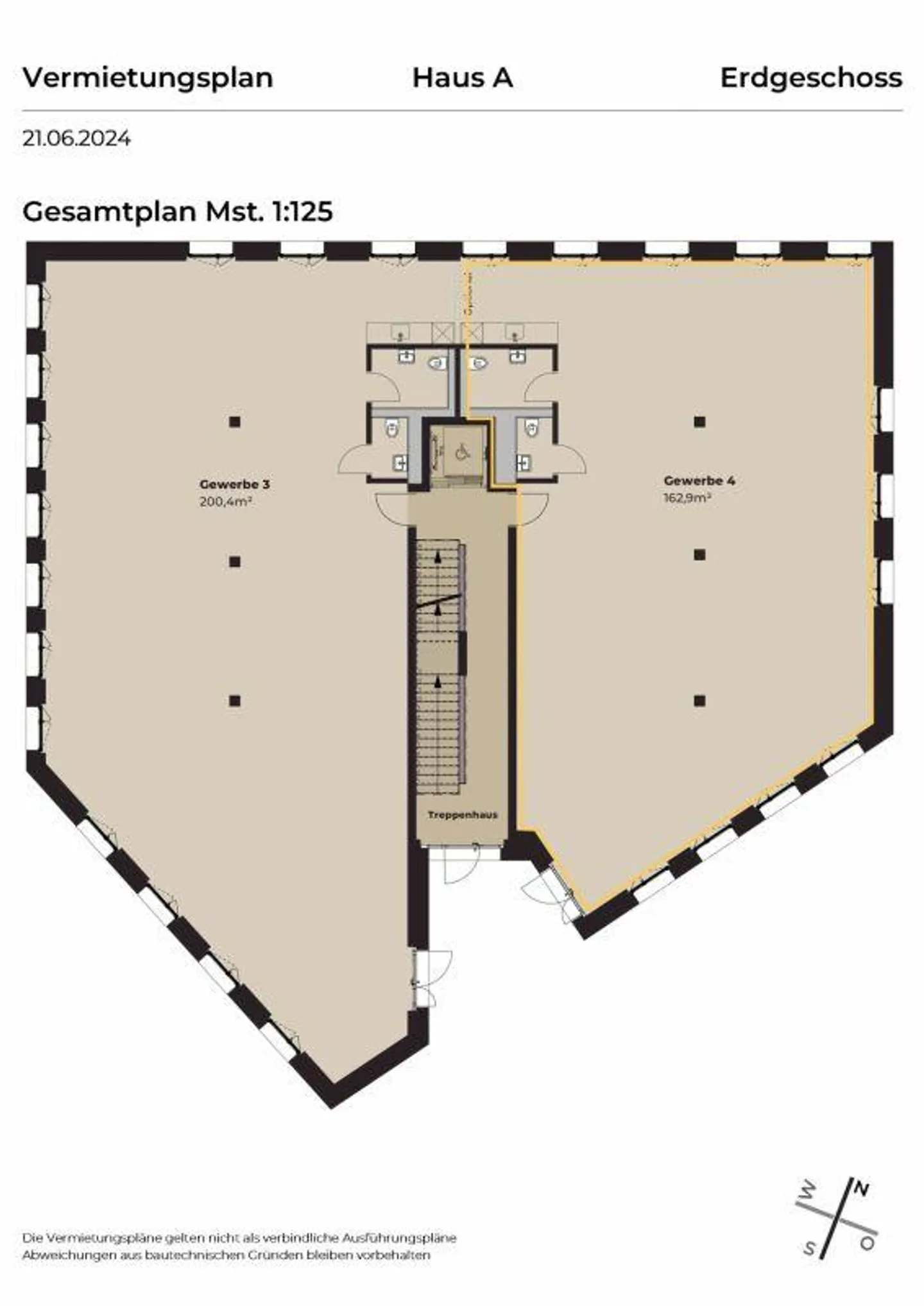 PRIMA LOCAZIONE - Spazio per ufficio o studio orientato al futuro di 163 m2 in un progetto di nuova costruzione di alta qualità - Foto 2 di 3
