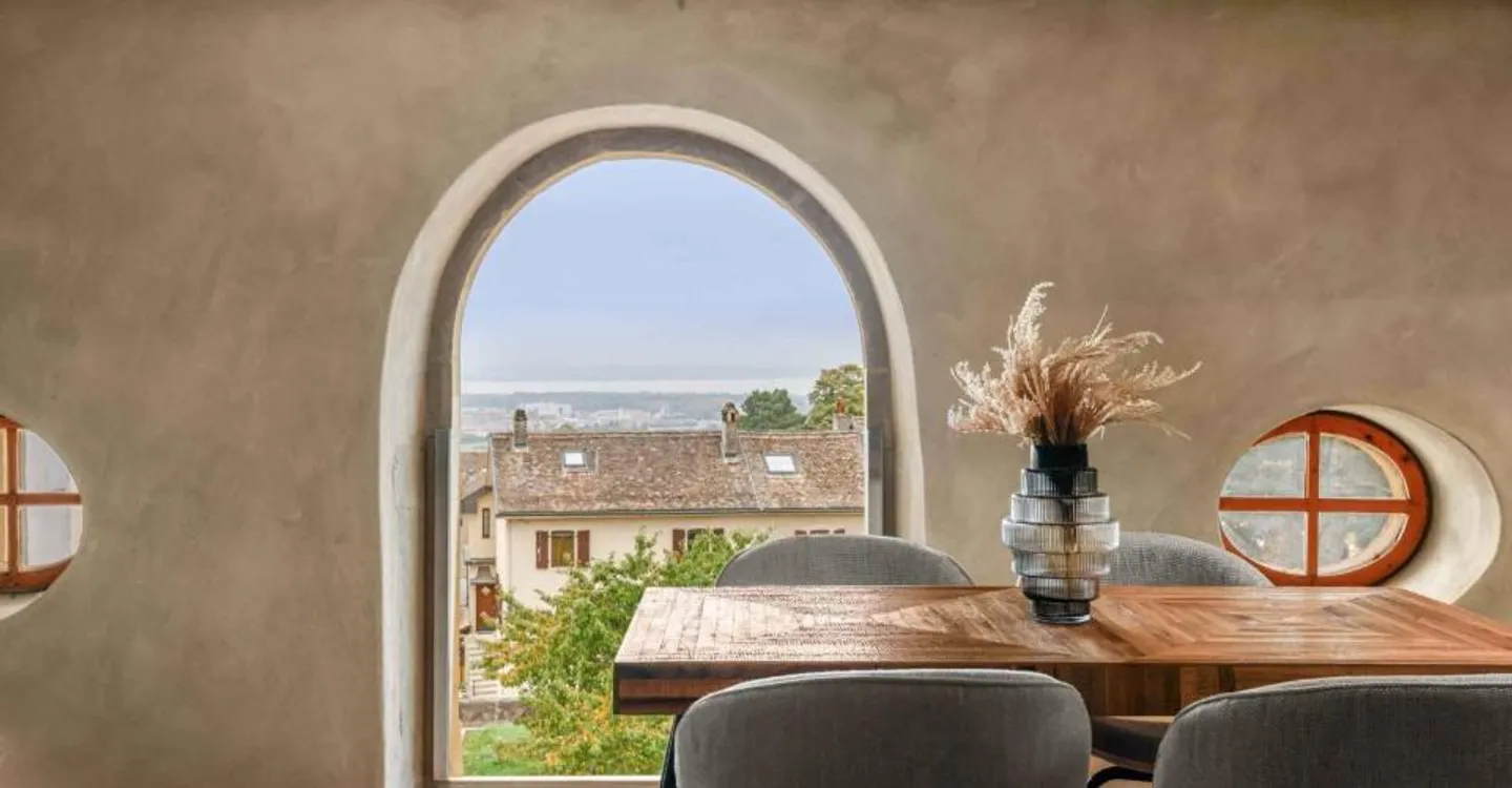 Außergewöhnliches Penthouse mit atemberaubendem Blick auf den Genfersee - Foto 4 von 12