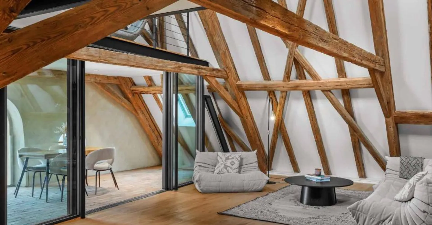 Außergewöhnliches Penthouse mit atemberaubendem Blick auf den Genfersee - Foto 5 von 12