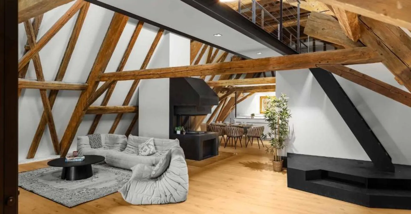 Außergewöhnliches Penthouse mit atemberaubendem Blick auf den Genfersee - Foto 6 von 12
