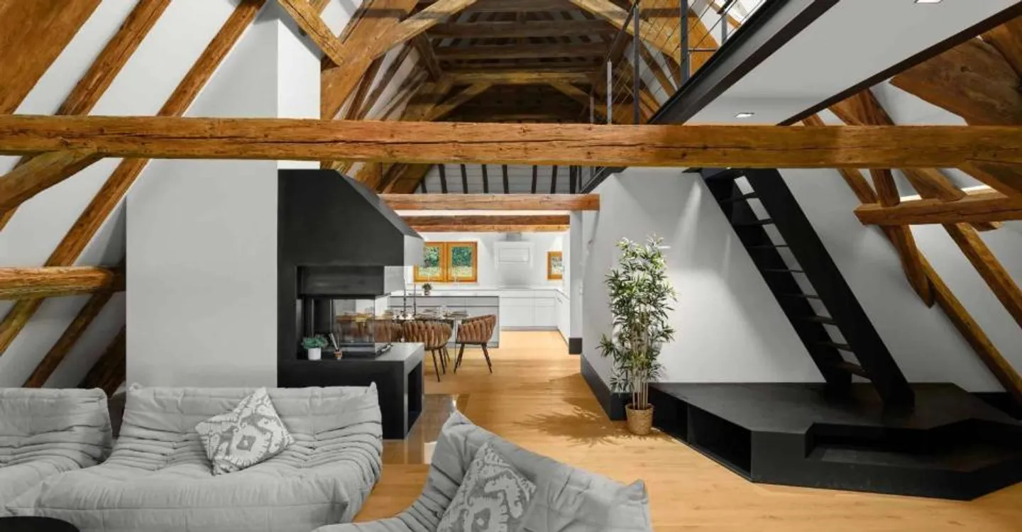 Außergewöhnliches Penthouse mit atemberaubendem Blick auf den Genfersee - Foto 7 von 12