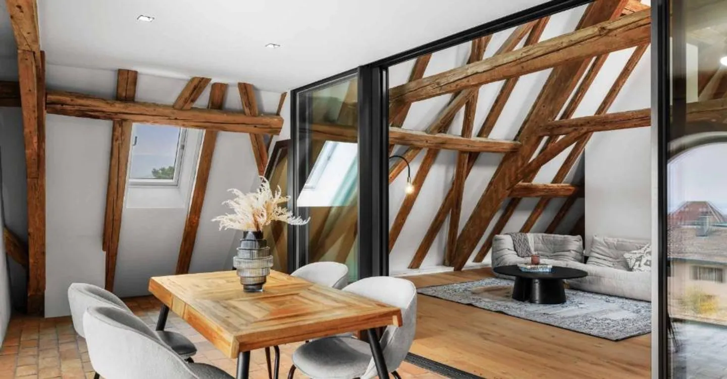 Außergewöhnliches Penthouse mit atemberaubendem Blick auf den Genfersee - Foto 11 von 12