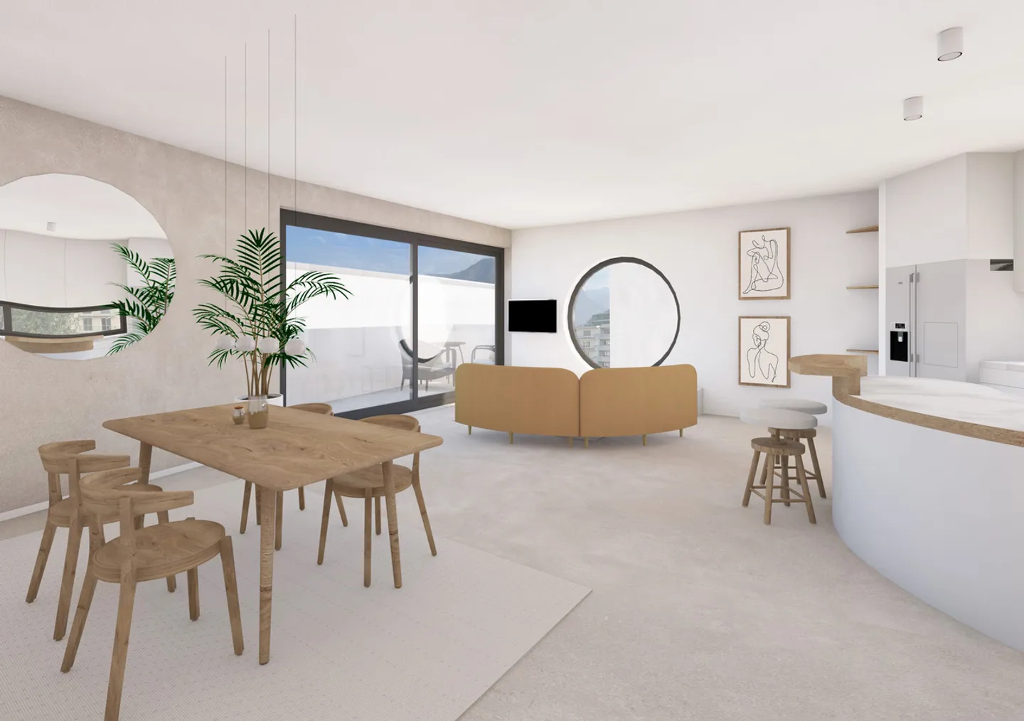 Projekt Residenz 'Der Turm von Eva' in der Nähe des Zentrums von Lugano - PPP4 - Foto 4 von 13