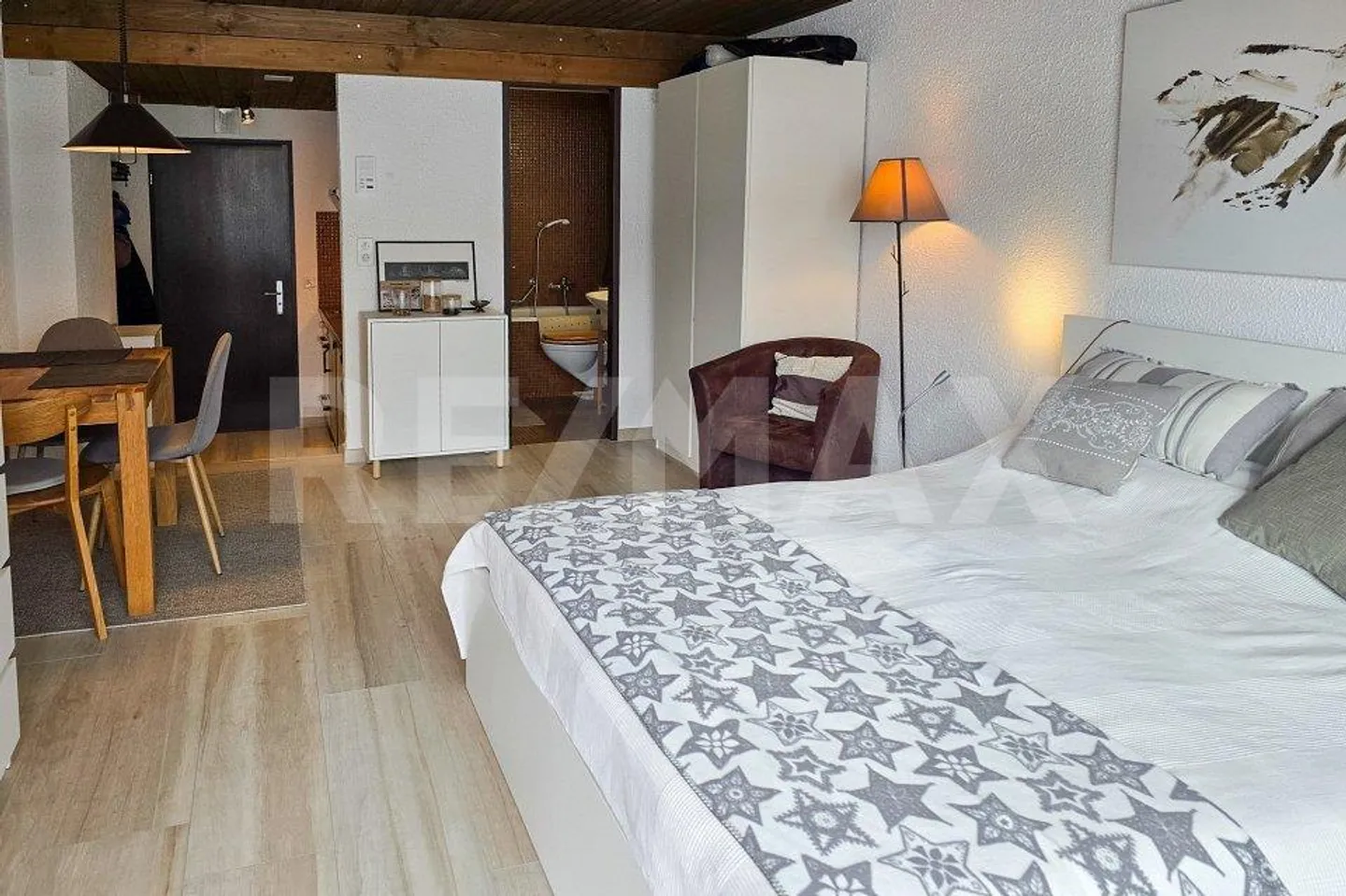 Studio ensoleillé avec vue sur le Cervin – Votre refuge dans le quartier prisé ... - Photo 2 sur 13