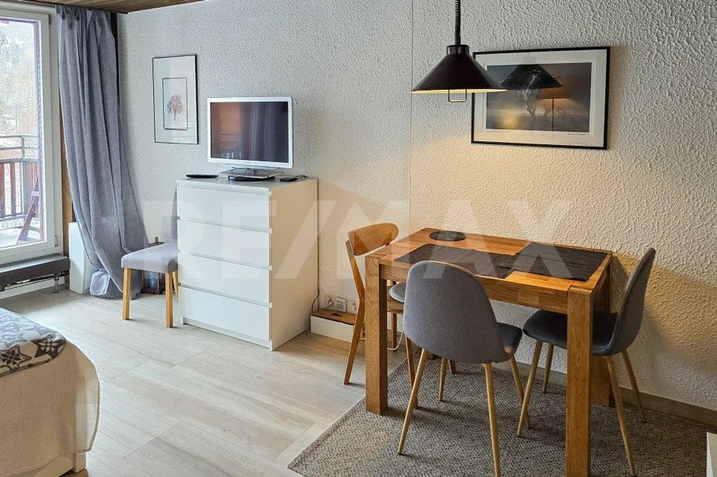 Studio ensoleillé avec vue sur le Cervin – Votre refuge dans le quartier prisé ... - Photo 3 sur 13