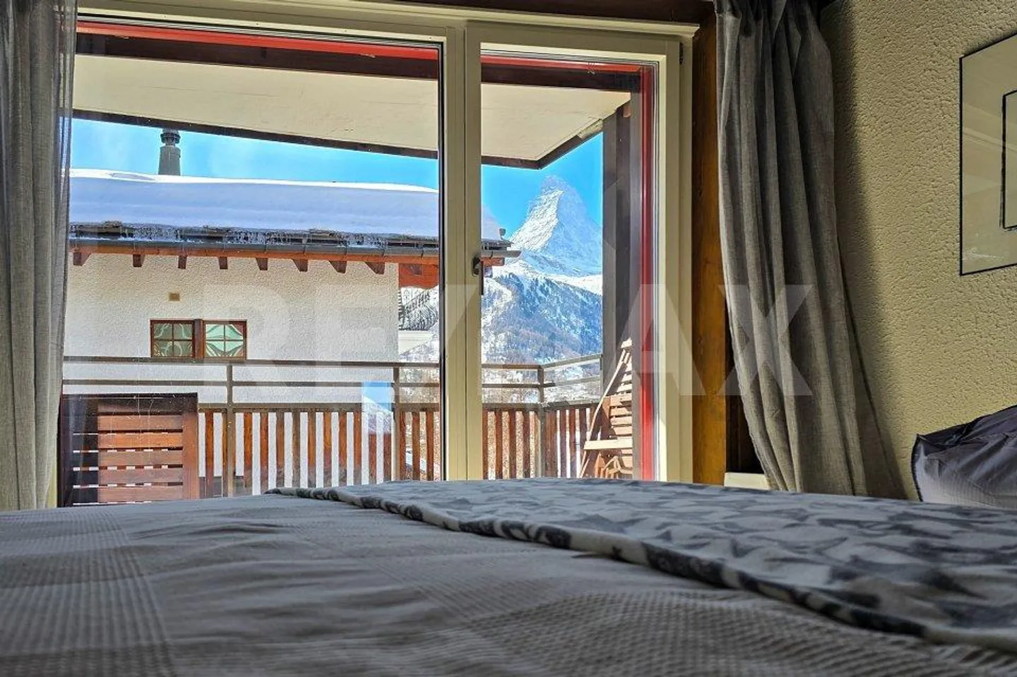 Studio ensoleillé avec vue sur le Cervin – Votre refuge dans le quartier prisé ... - Photo 4 sur 13