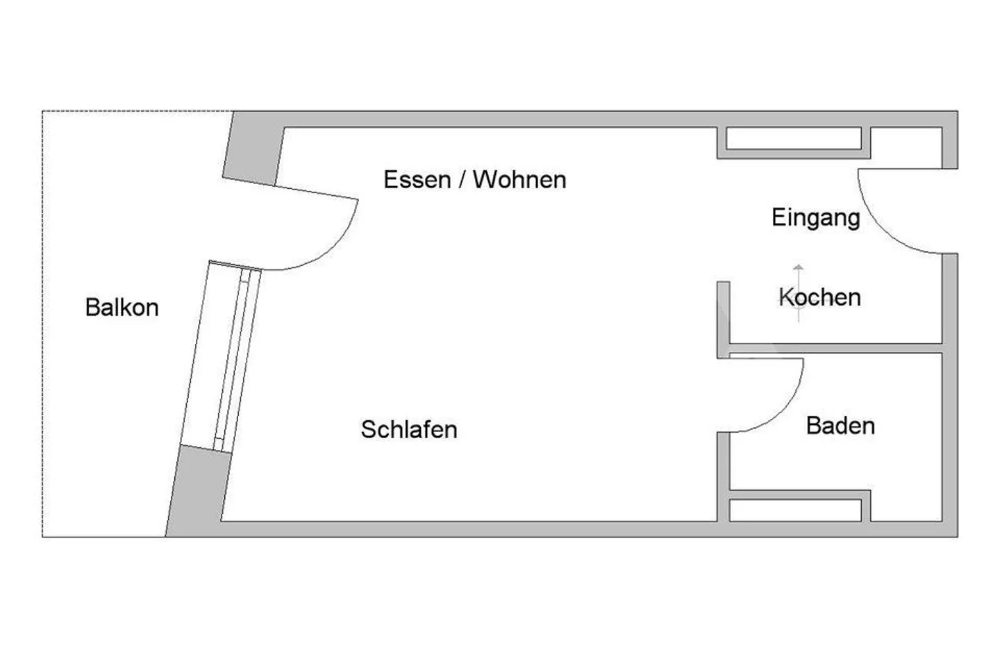 Studio ensoleillé avec vue sur le Cervin – Votre refuge dans le quartier prisé ... - Photo 12 sur 13