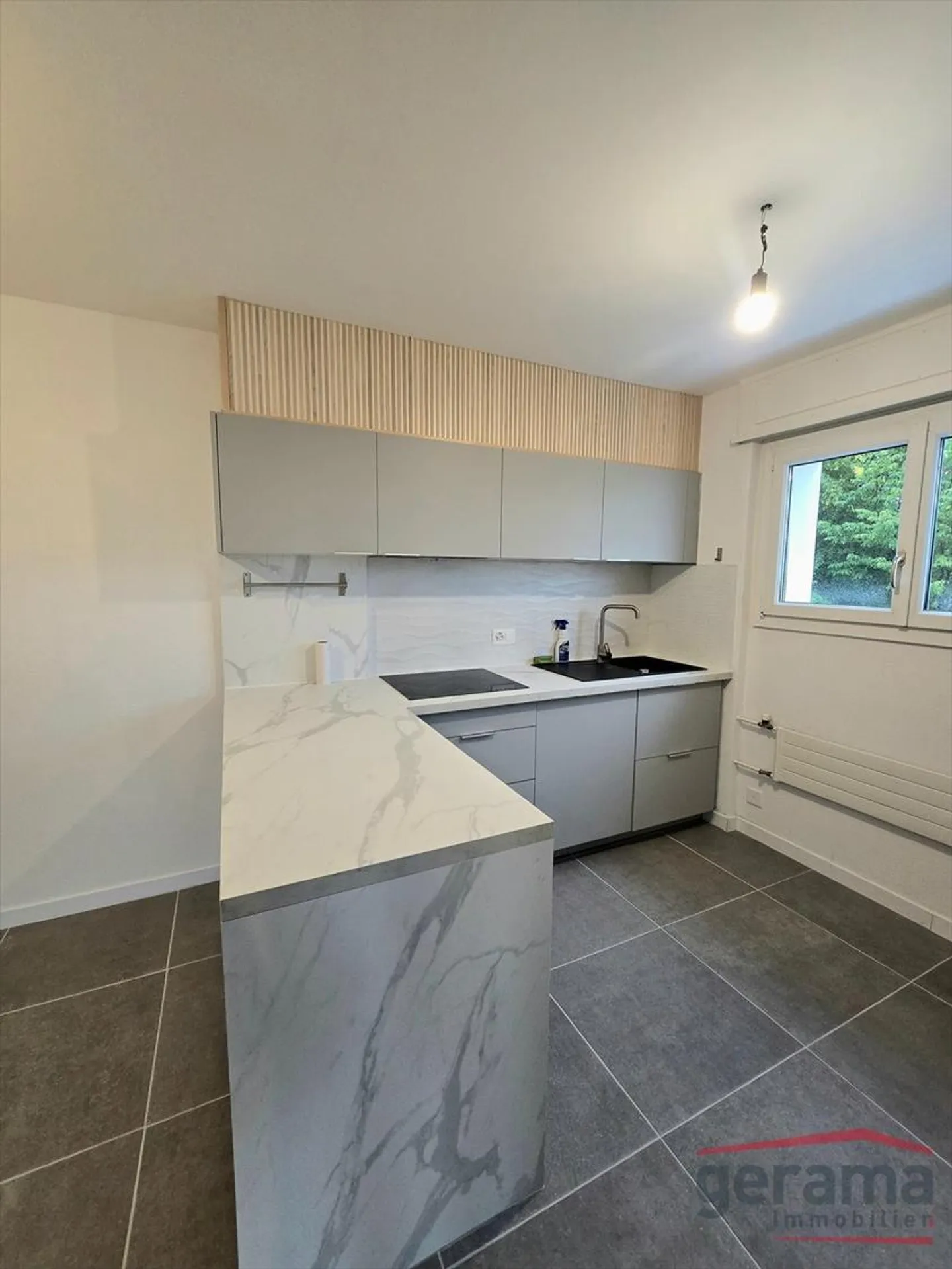 Schöne renovierte 3,5-Zimmer-Wohnung in Marly! - Foto 1 von 6
