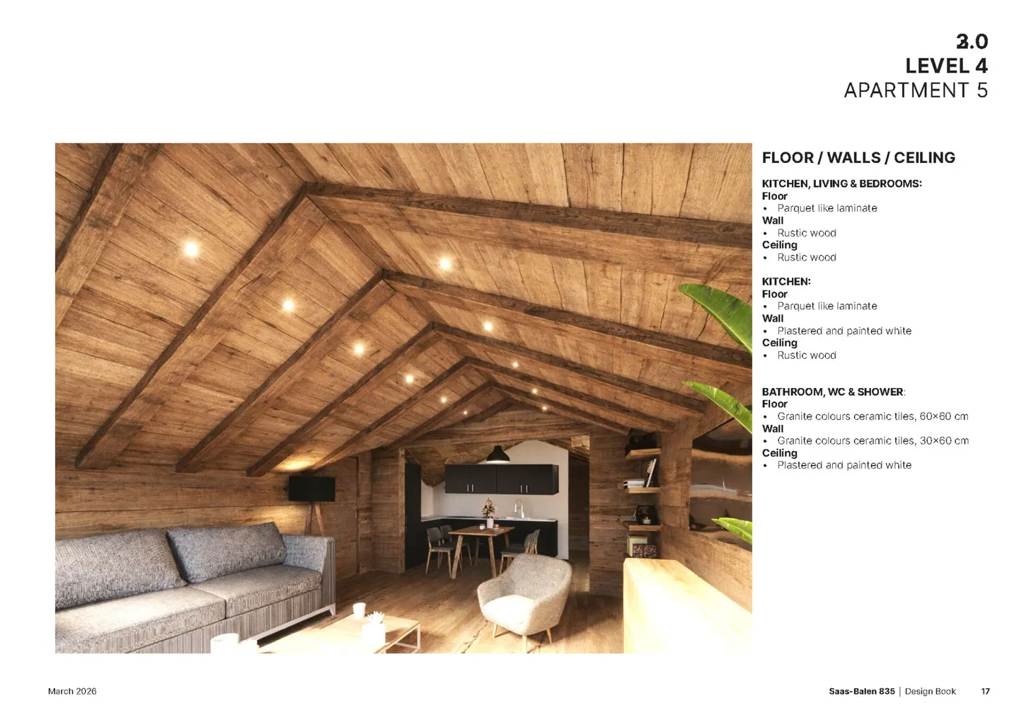 Bergheimat Saas-Balen Conversion Project. Attractive Attic Apartment. - Photo 3 of 8